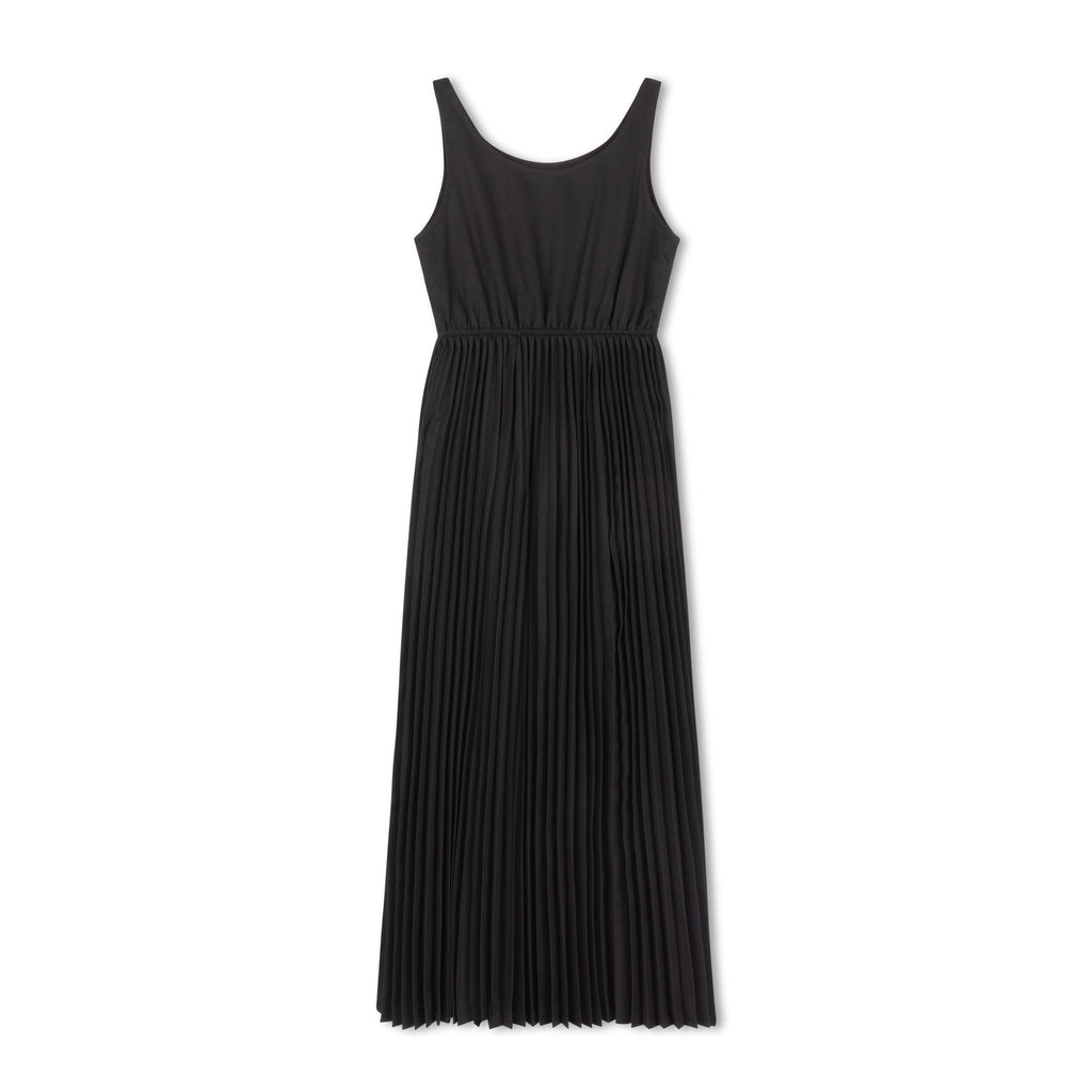 BLACK PLEATED JUMPER (DAINTTI)