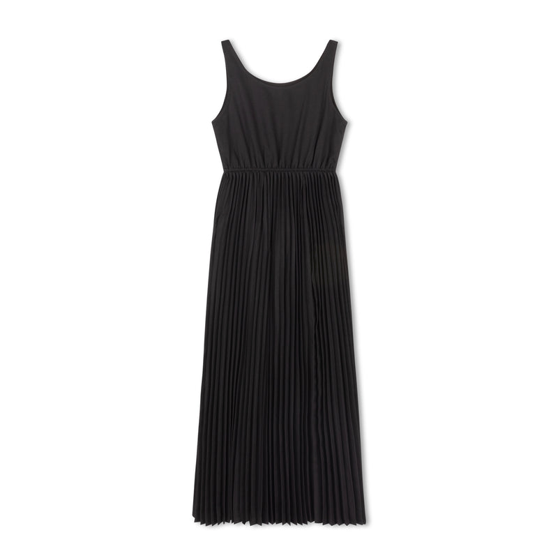 BLACK PLEATED JUMPER (DAINTTI)
