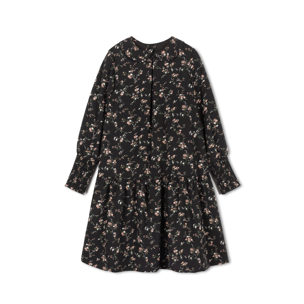 FLORAL COLLAR DRESS