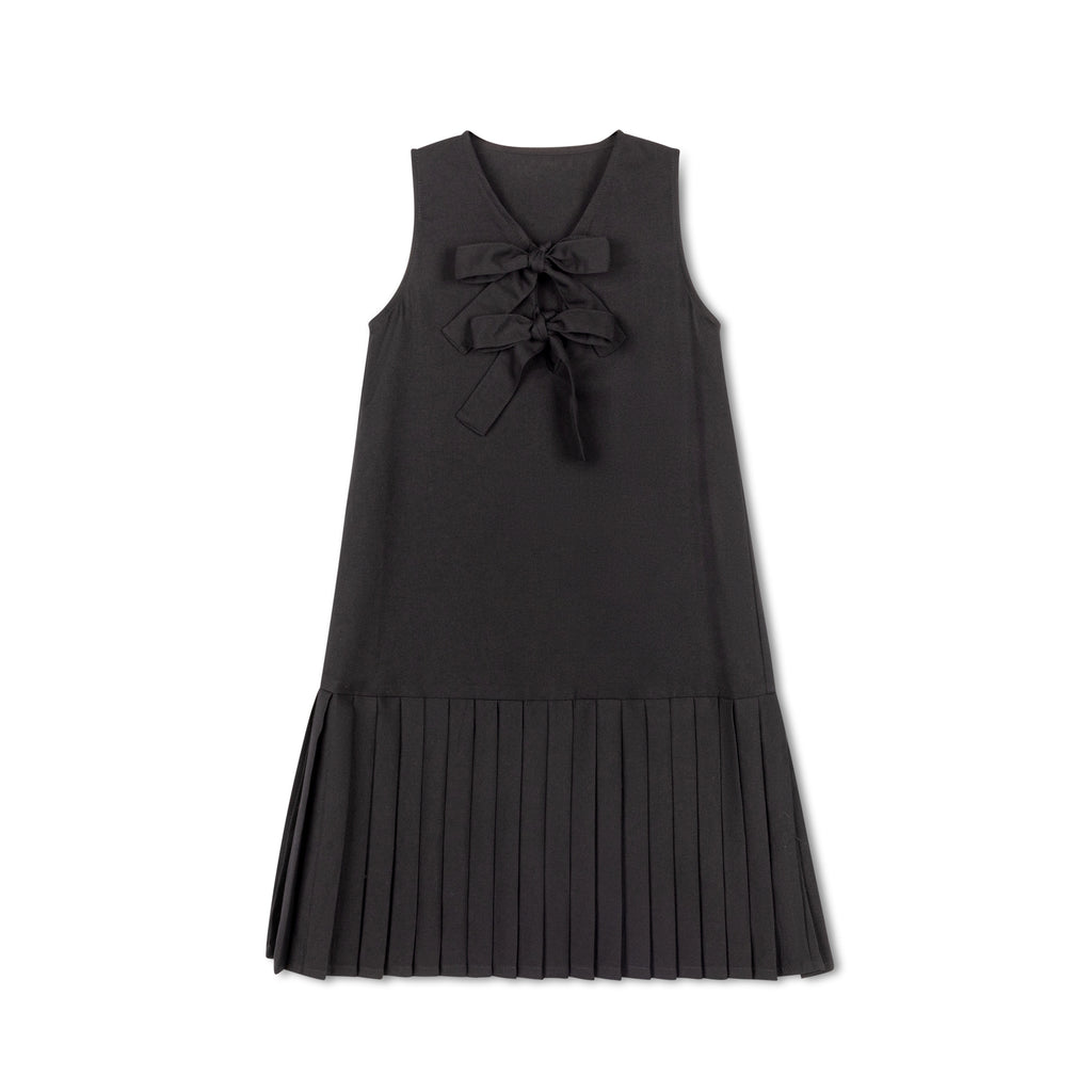 BLACK BOW JUMPER