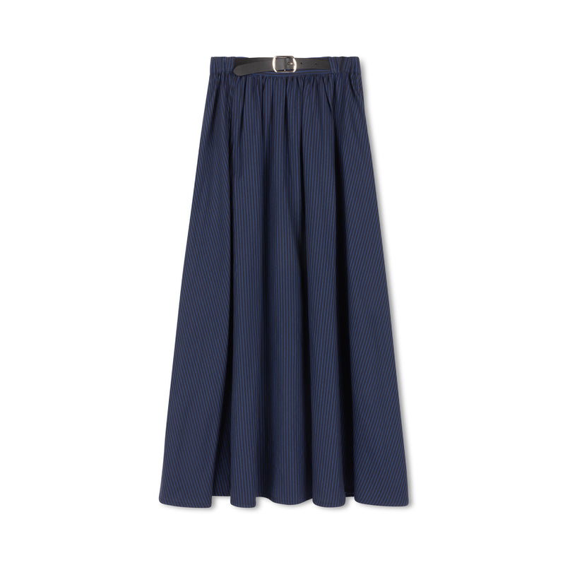 BLUE/BLACK BELT SKIRT