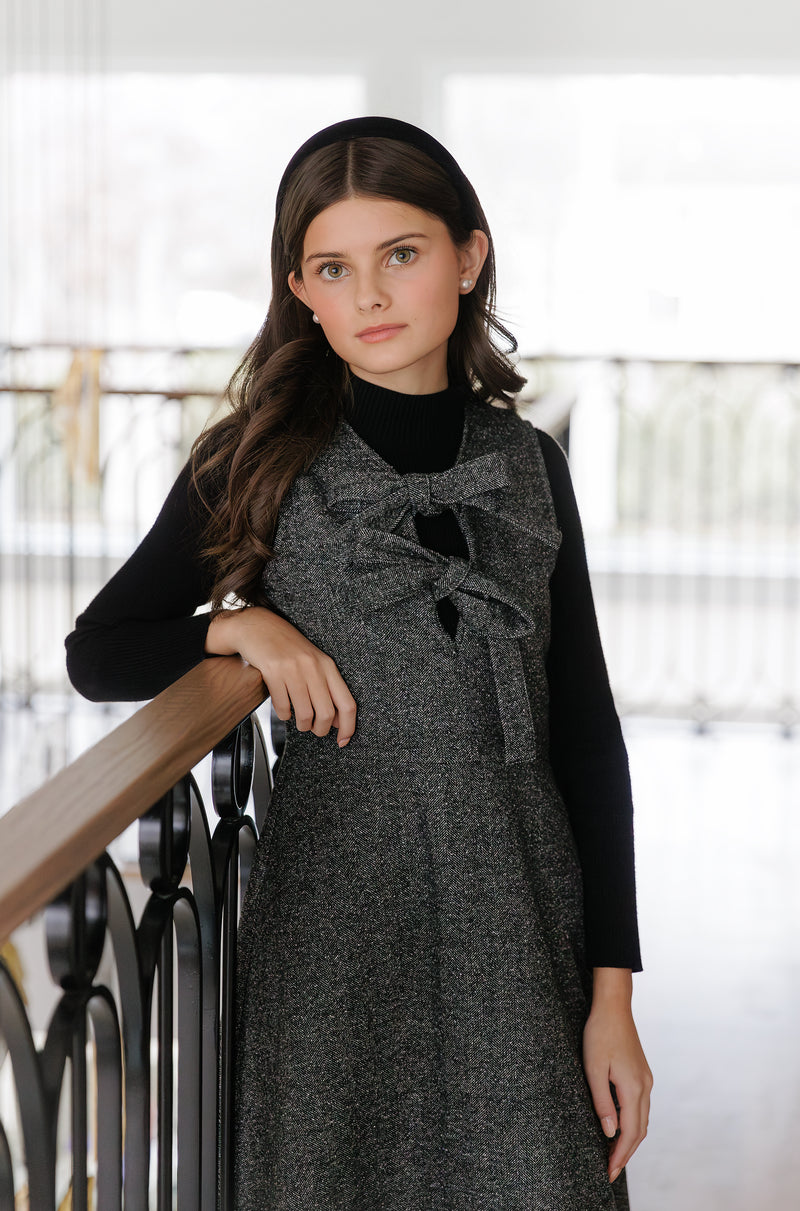 TWEED BOW MIDI