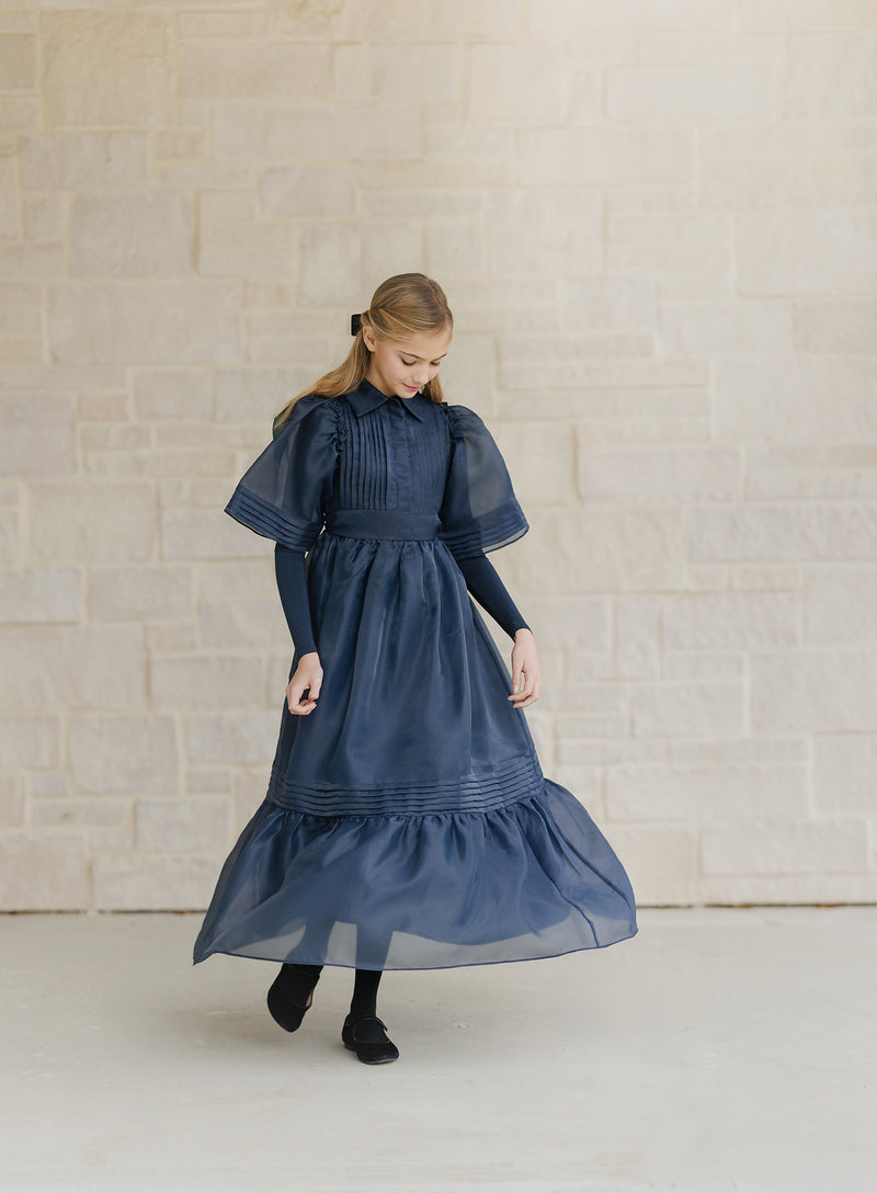 BLUE SPECIAL OCCASION DRESS