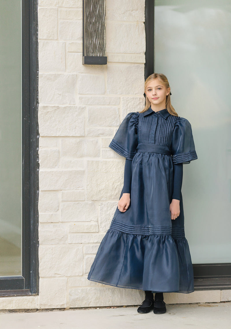 BLUE SPECIAL OCCASION DRESS
